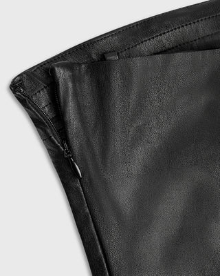 She's It Tube Top | Black Leather
