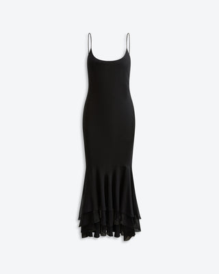 July Silk Gown | Black