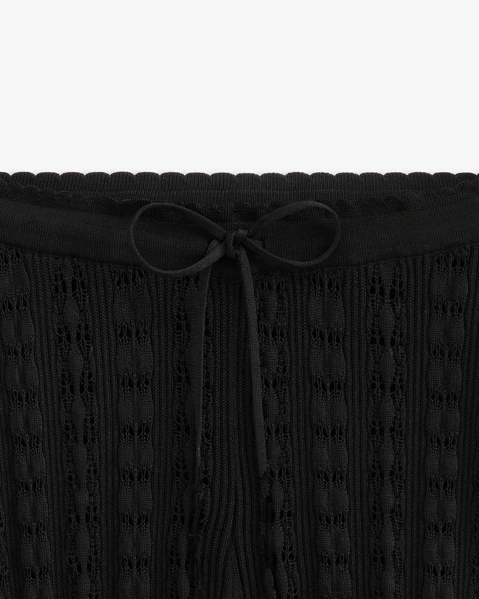 Late Summer Crochet Pant in Eclipse Black | KHY by Kylie Jenner – Khy
