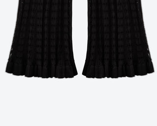 Late Summer Crochet Pant | Eclipse Black