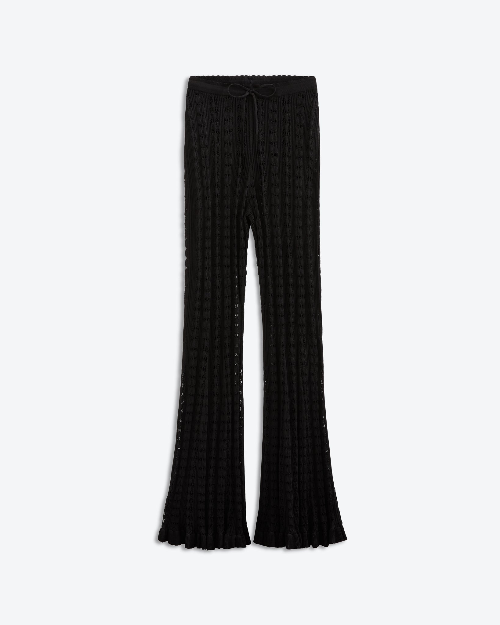 Late Summer Crochet Pant in Eclipse Black | KHY by Kylie Jenner – Khy