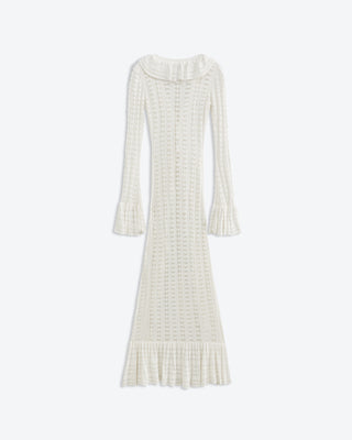 Late Summer Crochet Duster | Tidal White