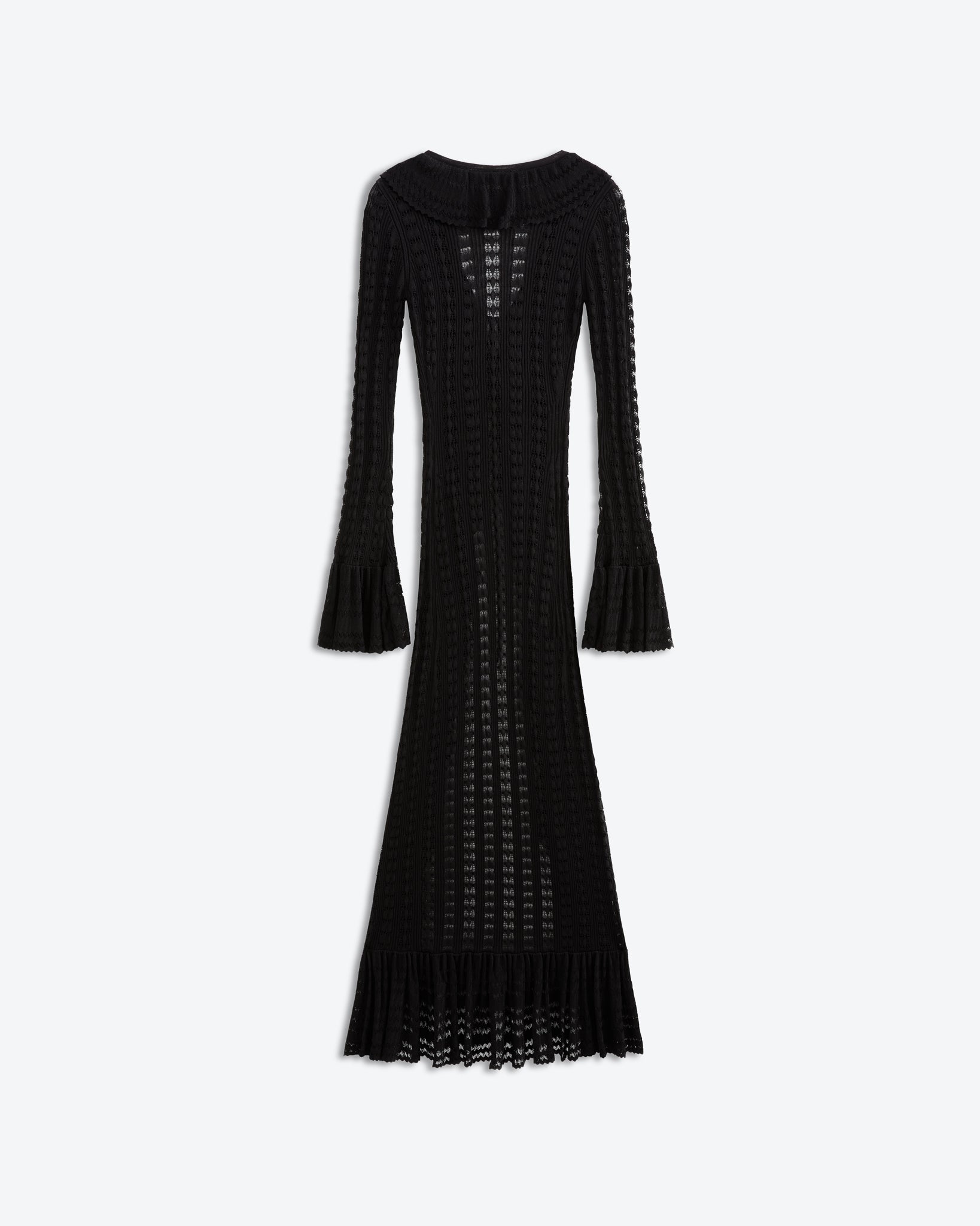 Late Summer Crochet Duster in Eclipse Black | KHY by Kylie Jenner