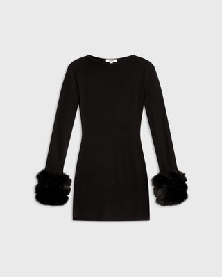 Chateau Mini Dress | Black