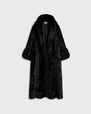 Hollywood Maxi Coat | Black