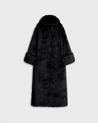 Hollywood Maxi Coat | Black