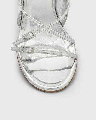 Icon Sandal | Metallic Chrome