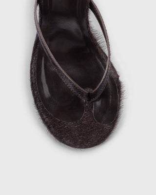 Muse Thong Wedge | Chocolate Pony