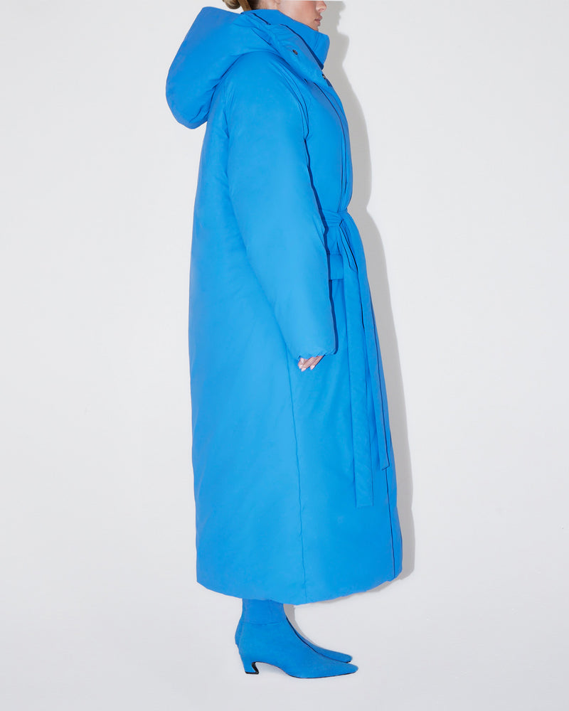 Puffer Coat | Cobalt Blue