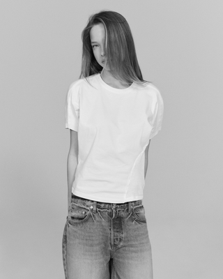 Runyon Twisted Tee | Cloud