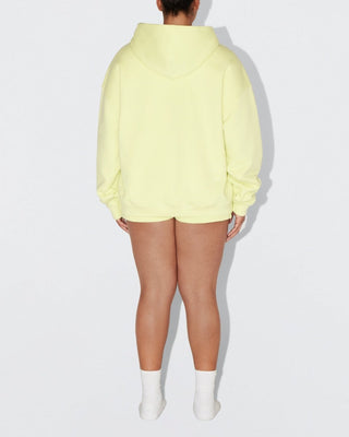 Fleece Oversized Hoodie | Limoncello