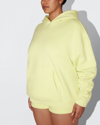 Fleece Oversized Hoodie | Limoncello