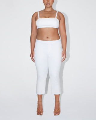 Poplin Bralette | White