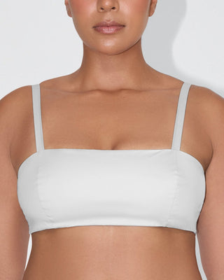 Poplin Bralette | Light Grey