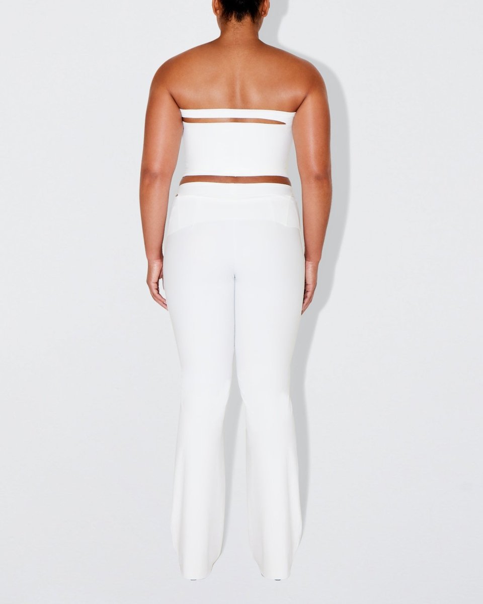 Sleek Stretch Tube Top | Bright White