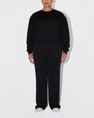 Fleece Crewneck | Black