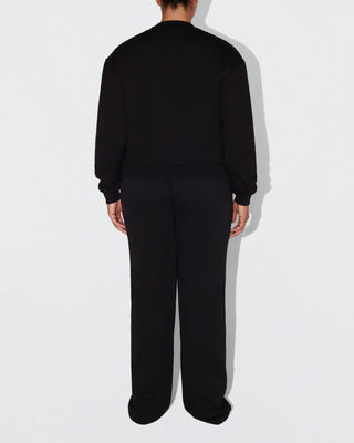 Fleece Crewneck | Black
