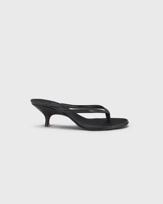 Studio Thong | Black Leather