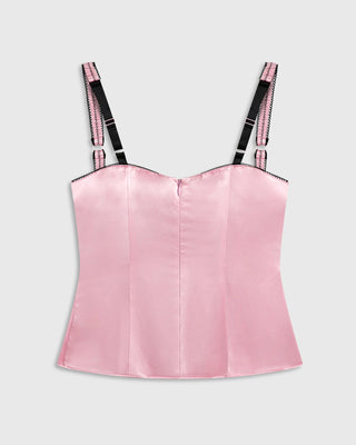 Silk Bustier Top | Baby