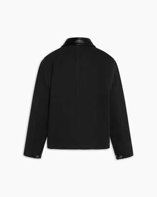 Canvas Utility Jacket | Washed Black