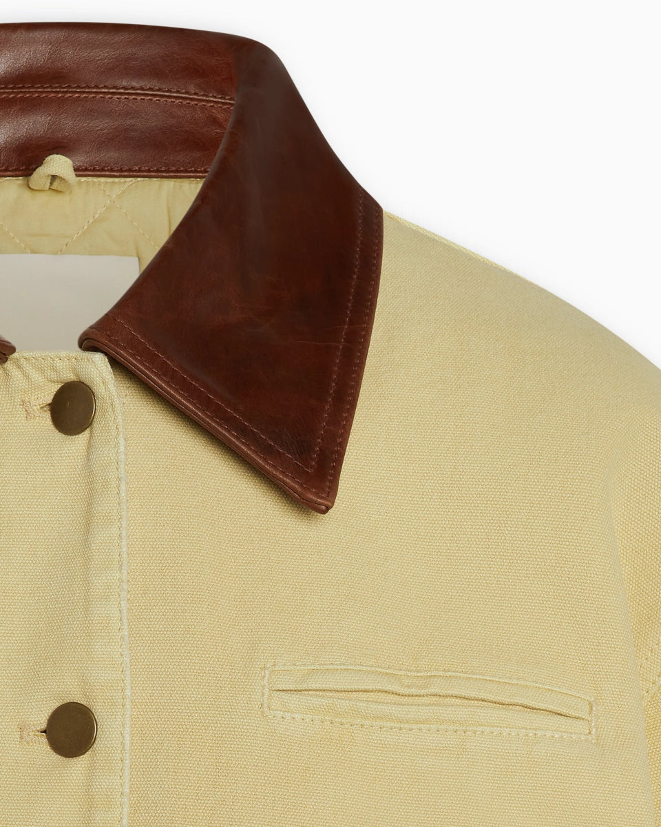 Canvas Utility Jacket | Wheat