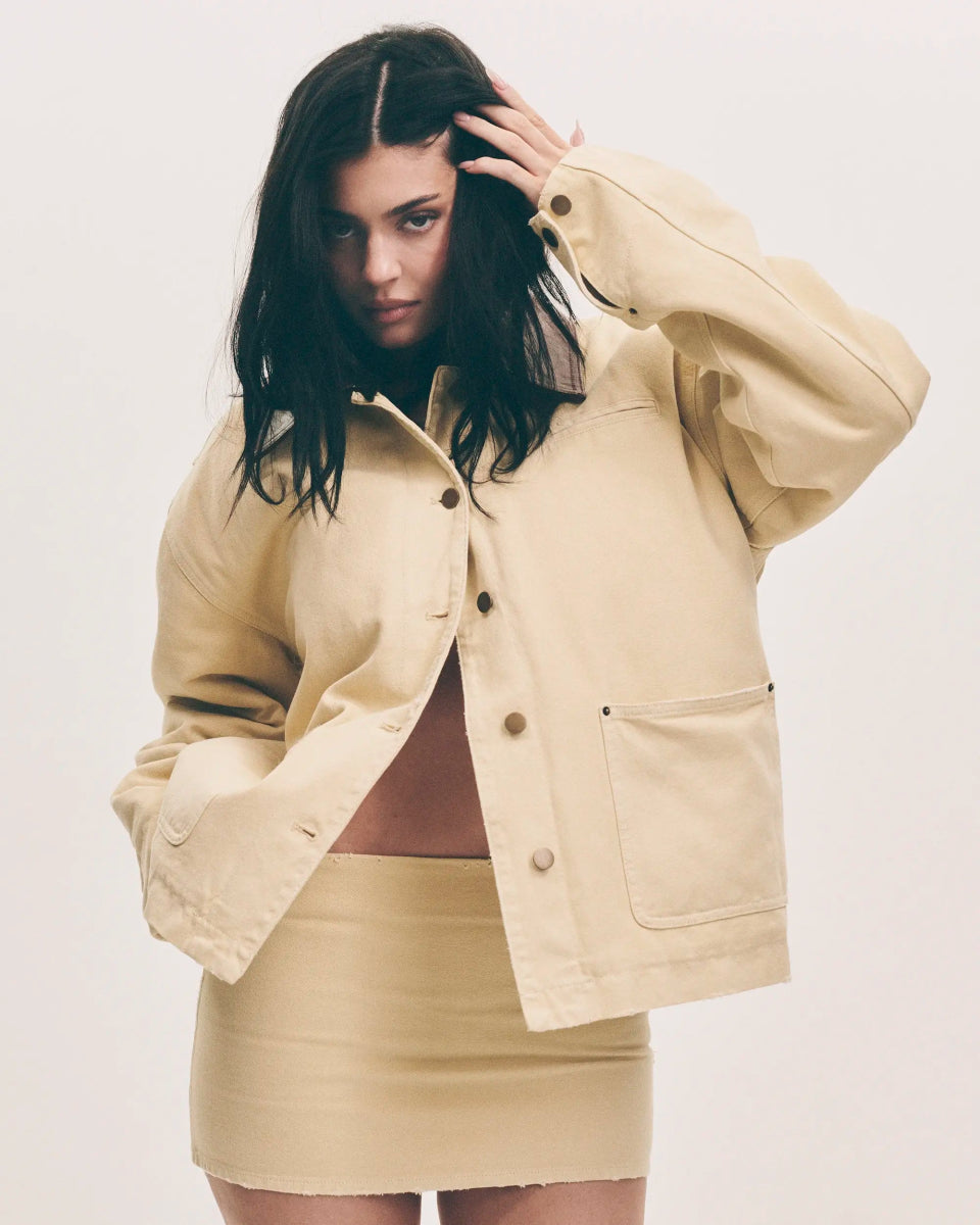 Canvas Utility Jacket | Wheat