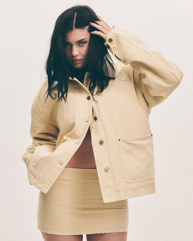 Canvas Utility Jacket | Wheat