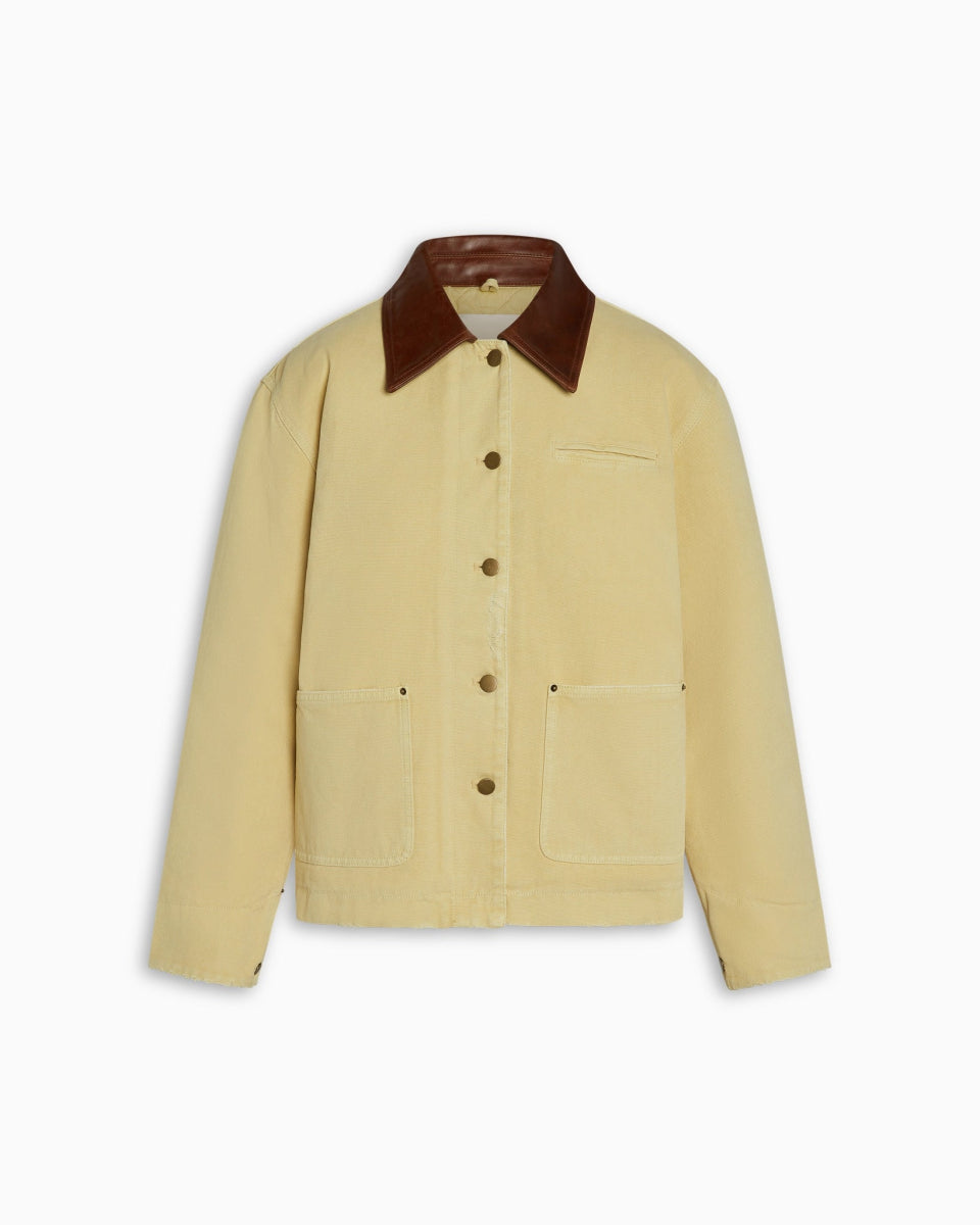 Canvas Utility Jacket | Wheat