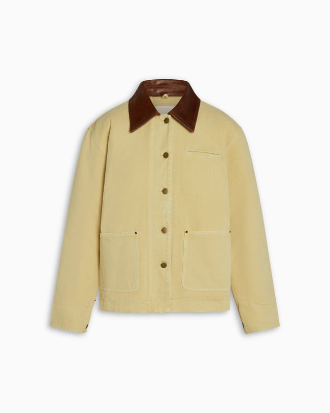 Canvas Utility Jacket | Wheat