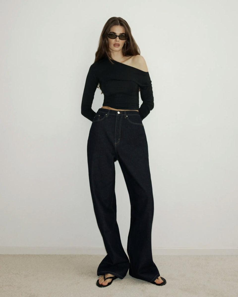 Classic High Rise Denim | Dark Wash