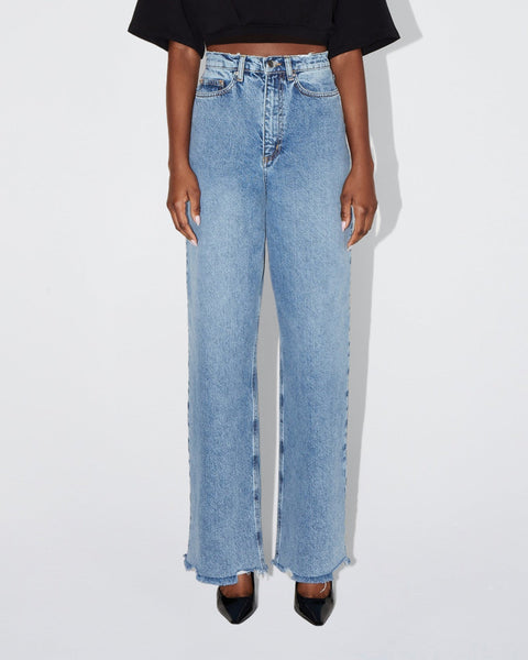 Classic High Rise Denim Light Wash – Khy