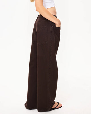 Classic Low Rise Denim | Chocolate