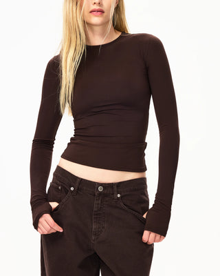 Classic Low Rise Denim | Chocolate