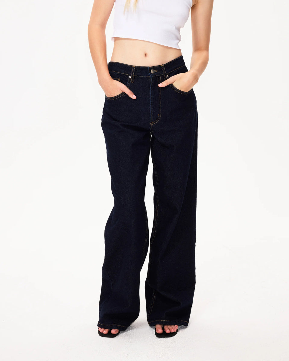 Classic Low Rise Denim | Dark Wash