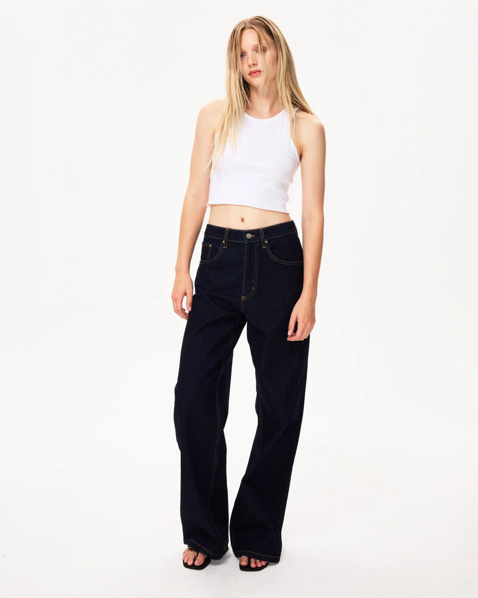 Classic Low Rise Denim | Dark Wash