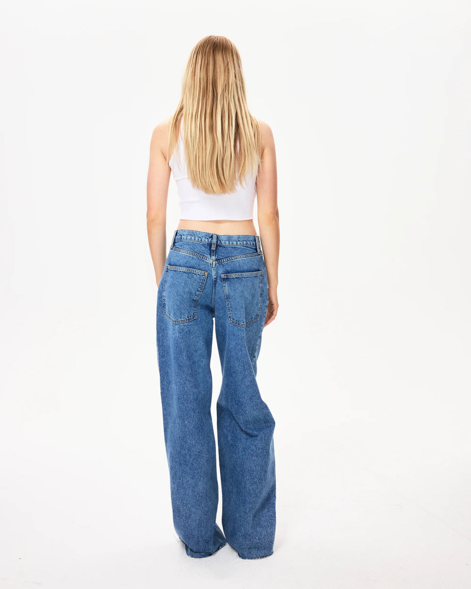 Classic Low Rise Denim | Light Wash