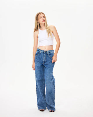 Classic Low Rise Denim | Light Wash