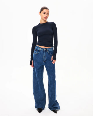 Classic Low Rise Denim | Medium Wash