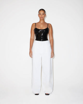 Classic Low Rise Denim | White