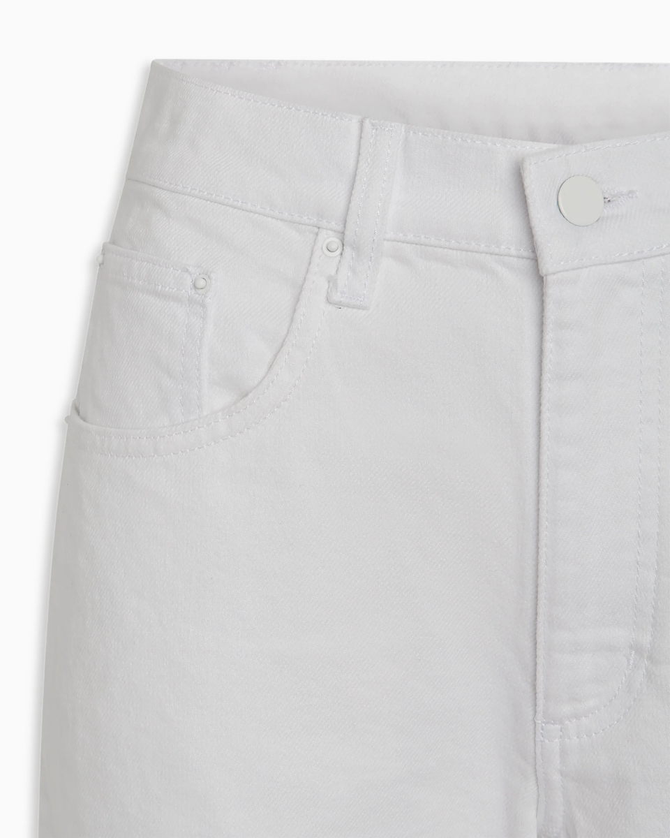 Classic Low Rise Denim | White