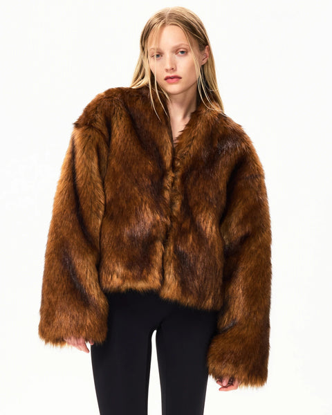 Faux Fur Jacket | Cedar – Khy