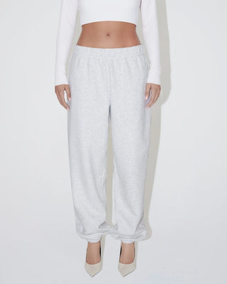 Fleece Jogger | Light Heather Grey