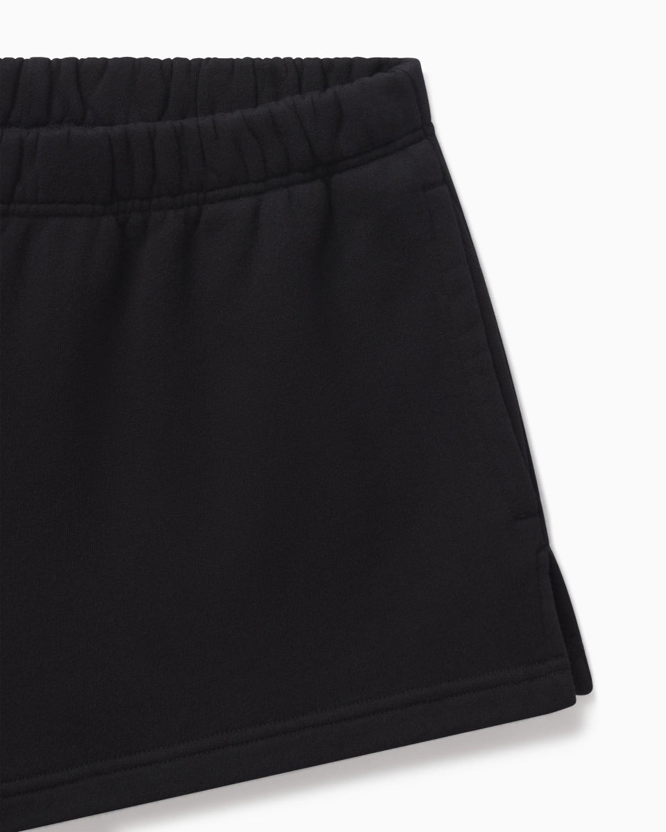 Fleece Mini Short | Black