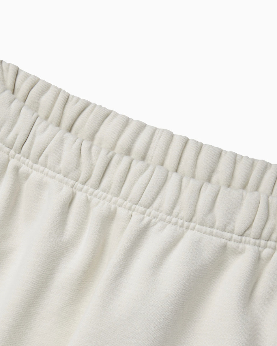 Fleece Straight Leg Pant | Ecru