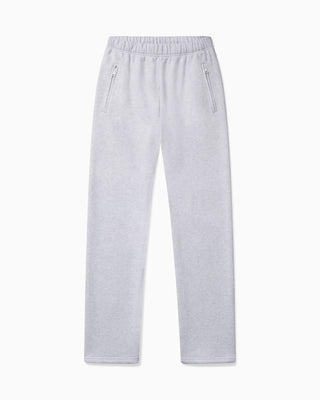 Fleece Straight Leg Pant | Light Heather Grey