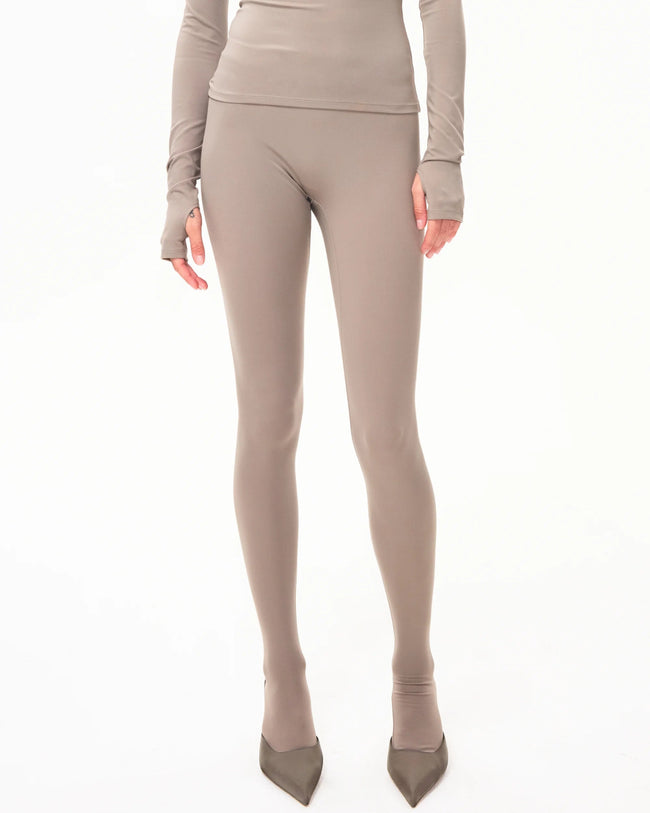 Footed Legging | Cement