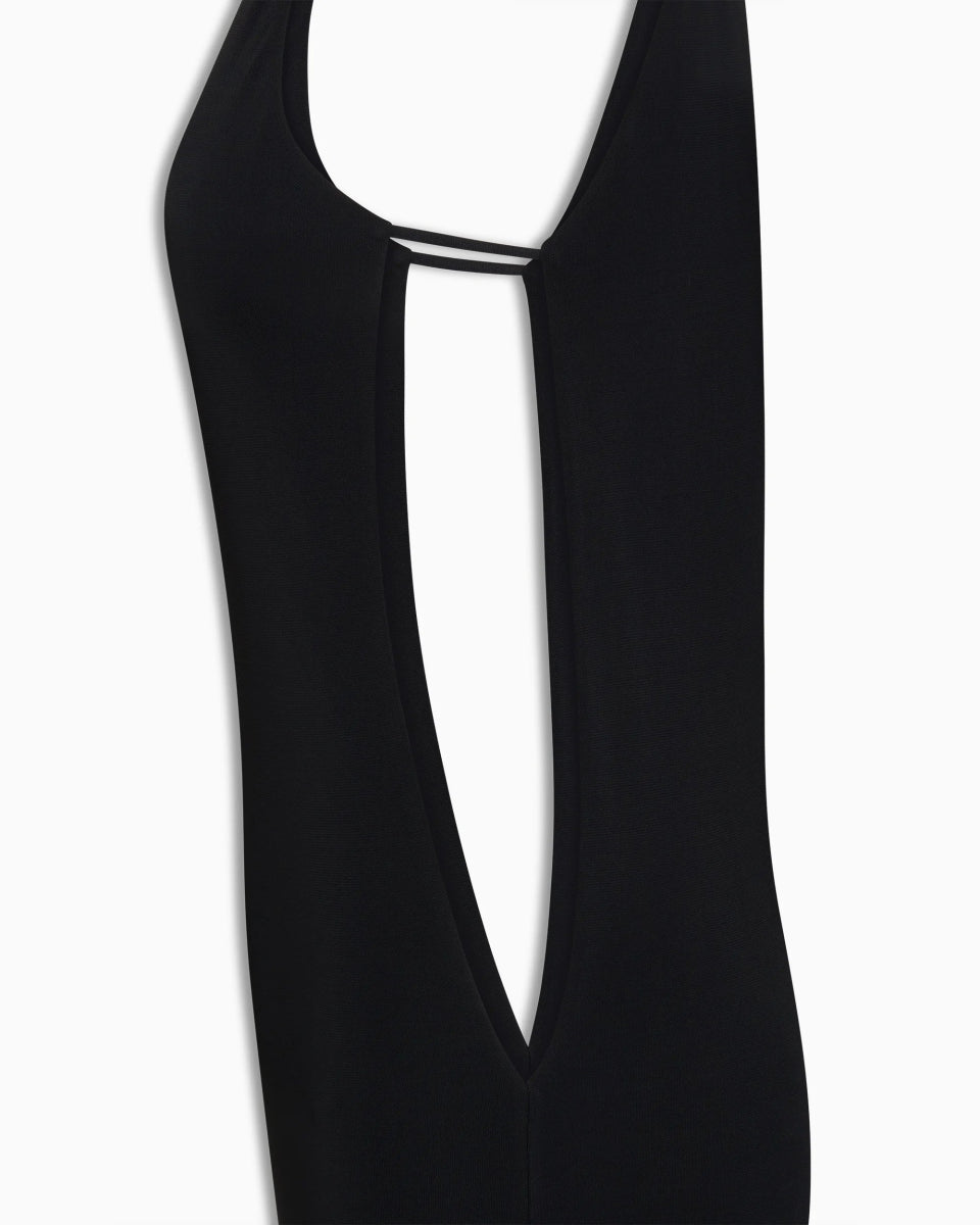 Keyhole Gown | Black
