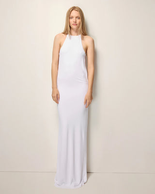 Keyhole Gown | White