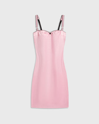 Silk Bustier Midi Dress | Baby