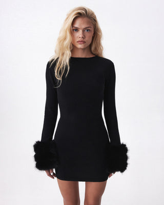 Chateau Mini Dress | Black